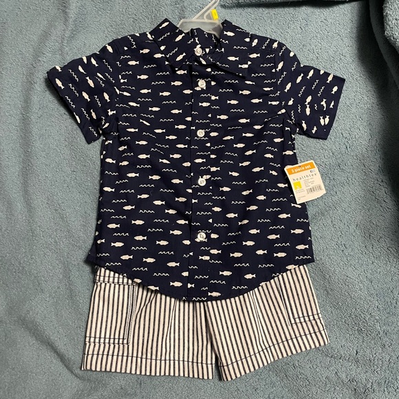 Boys button shirt outfit - Picture 1 of 4